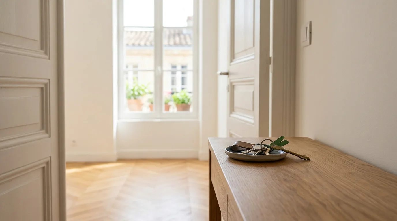 Appartement lumineux mis en location en Gironde